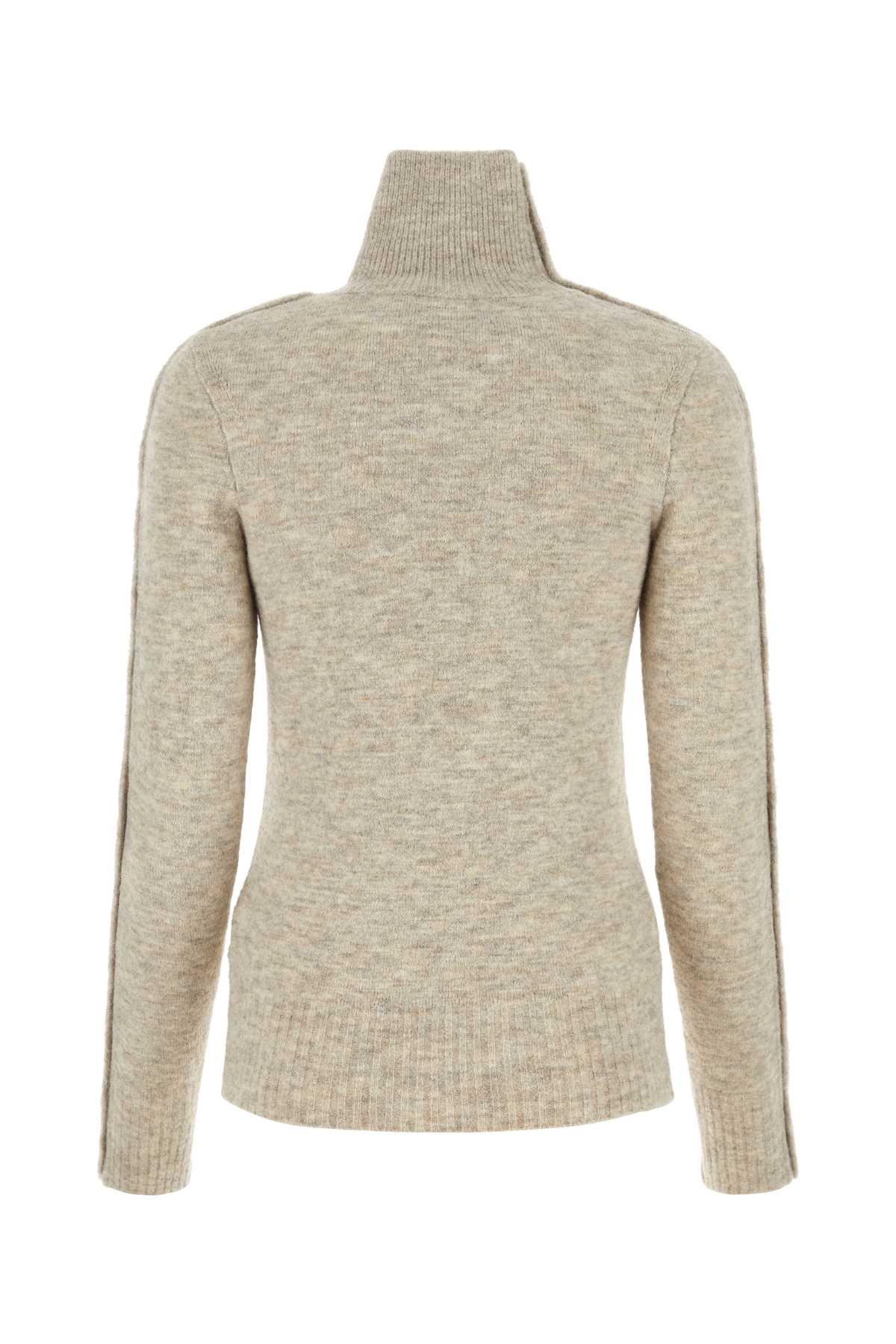 ISABEL MARANT Melange Sand Classic Knit Sweater