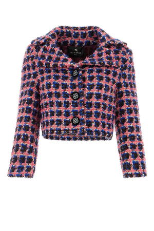 ETRO Multicolor Bouclé Blazer for Women - Perfect for 2024