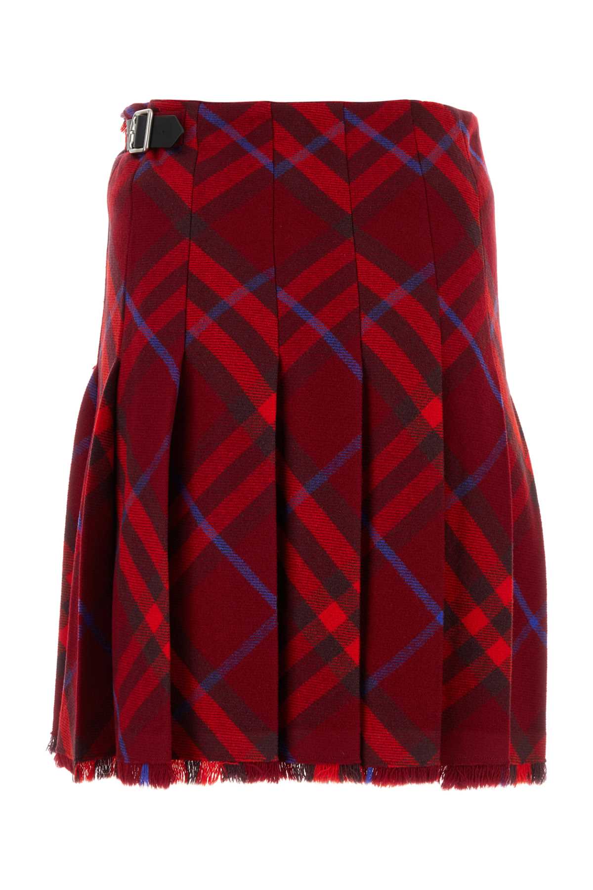 BURBERRY Embroidered Wool Mini Skirt for Women