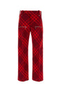 BURBERRY Embroidered Wool Pants for Men - 2024 Collection