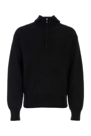 BURBERRY Classic Black Wool Sweatshirt for Men