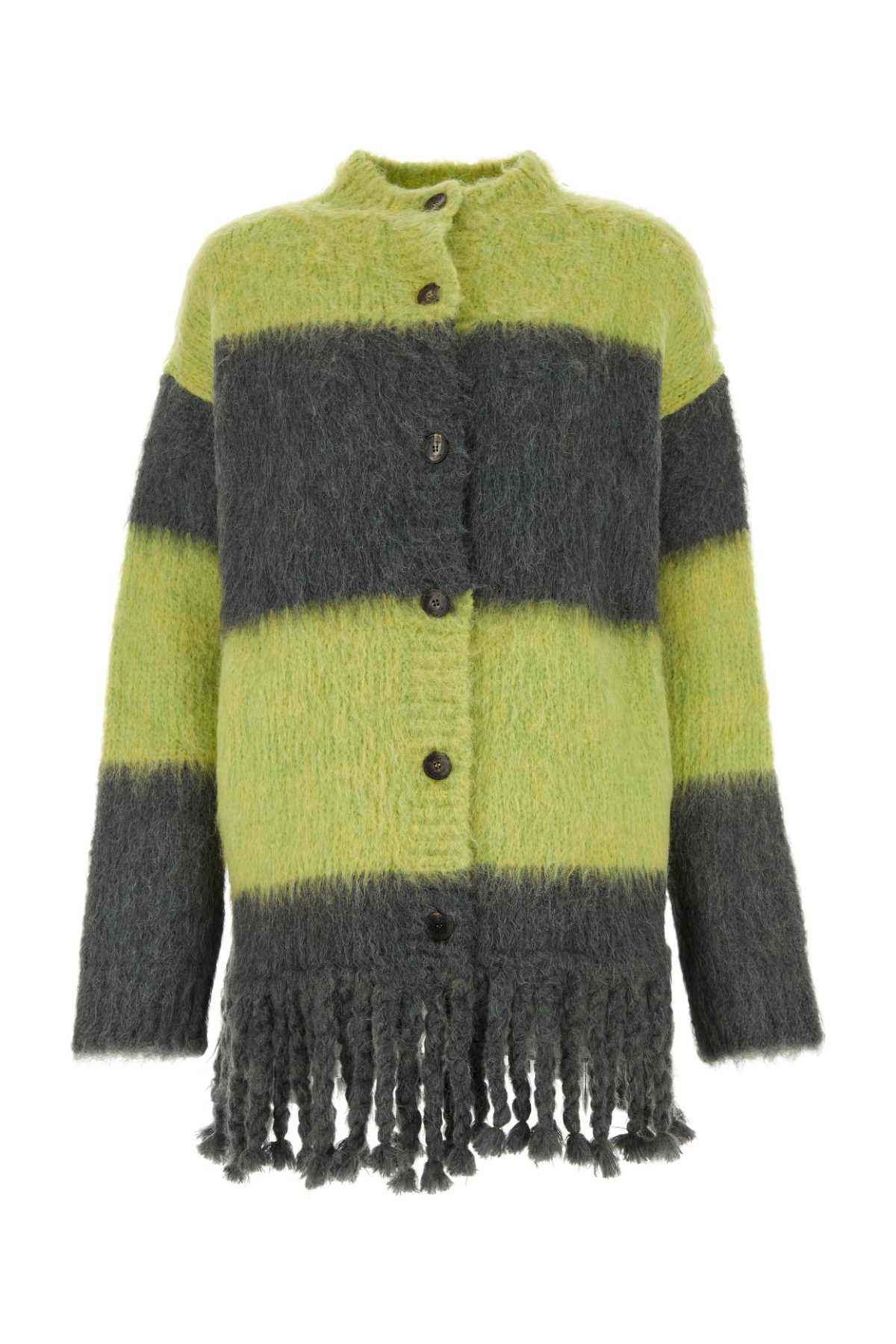 ETRO Two-tone Acrylic Blend Cardigan for Women