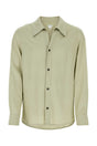 BOTTEGA VENETA Sage Green Twill Shirt