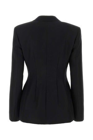 PHILOSOPHY DI LORENZO SERAFINI Elegant Black Twill Blazer for Women