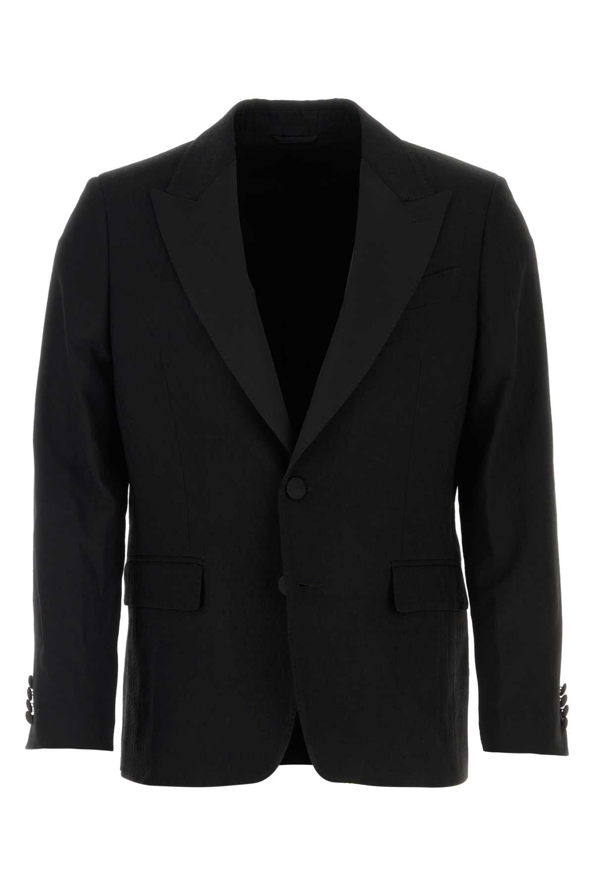 ETRO Tailored Stretch Wool Blazer for Men