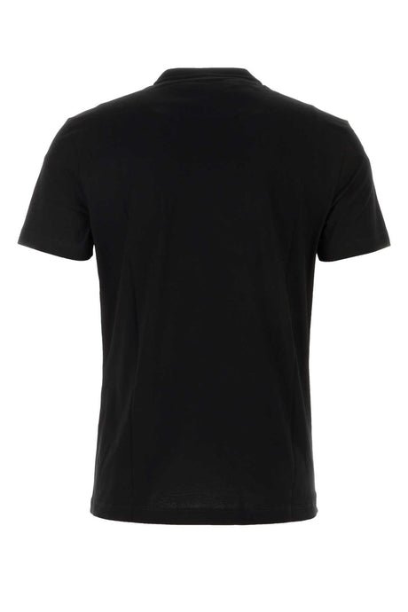 VERSACE Classic Black Cotton T-Shirt for Men