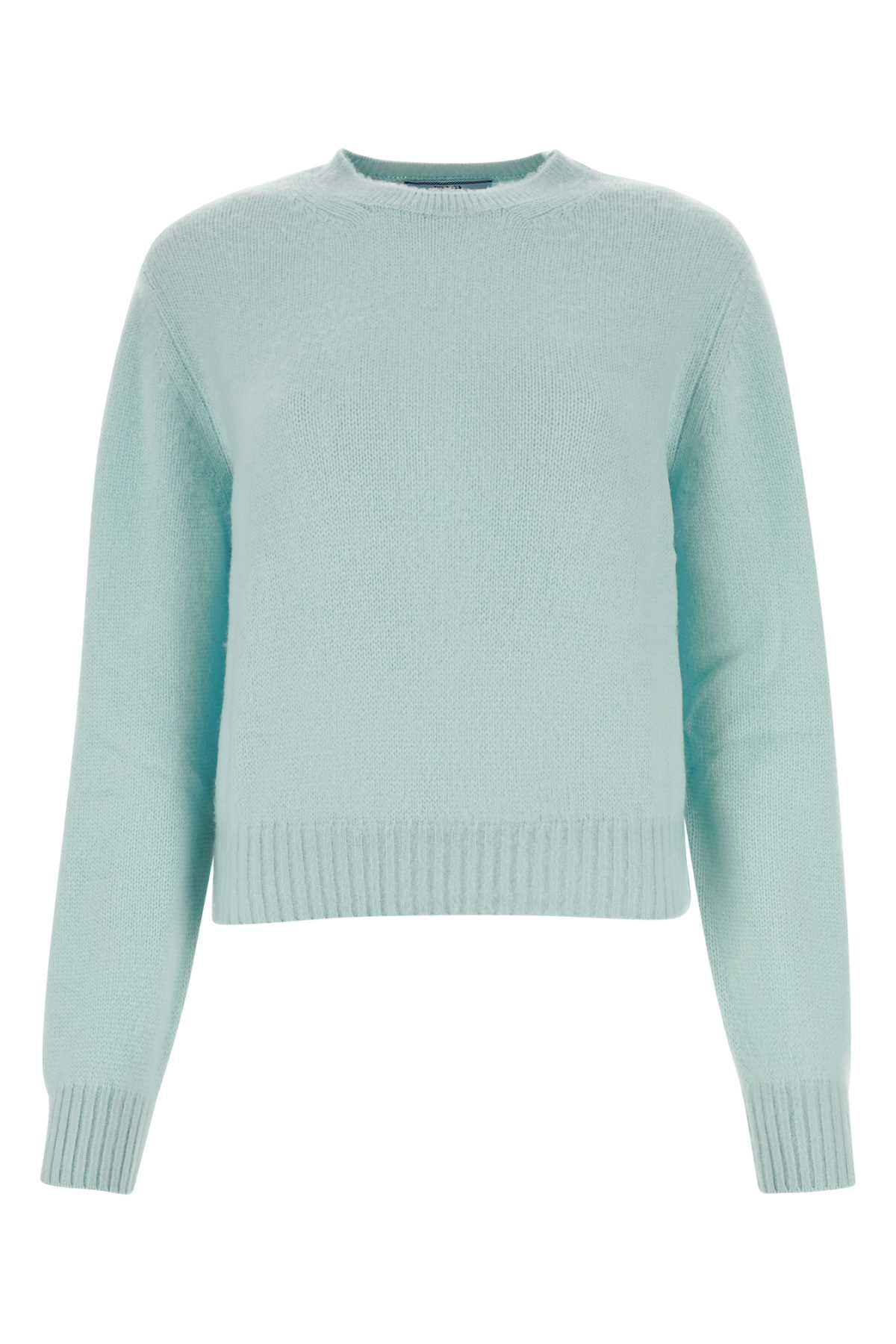 PRADA Cashmere Sweater for Women - Light Blue