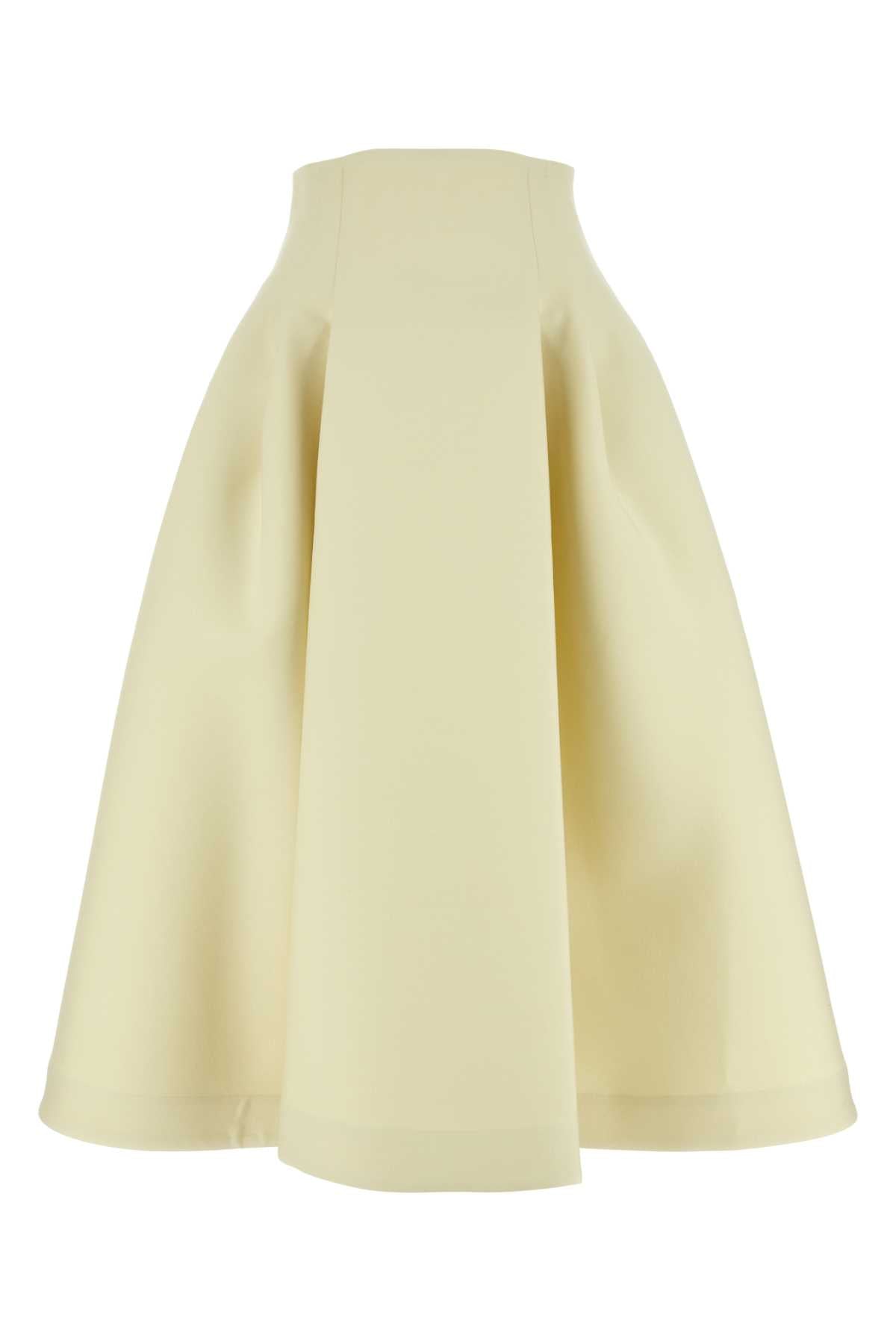 BOTTEGA VENETA Elegant Wool Midi Skirt for Women