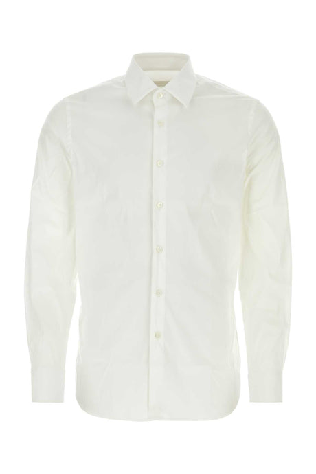 PRADA Tailored Stretch Poplin Shirt for Men