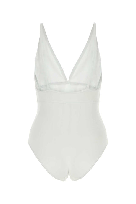 ERES Stylish White Stretch Nylon Swimsuit