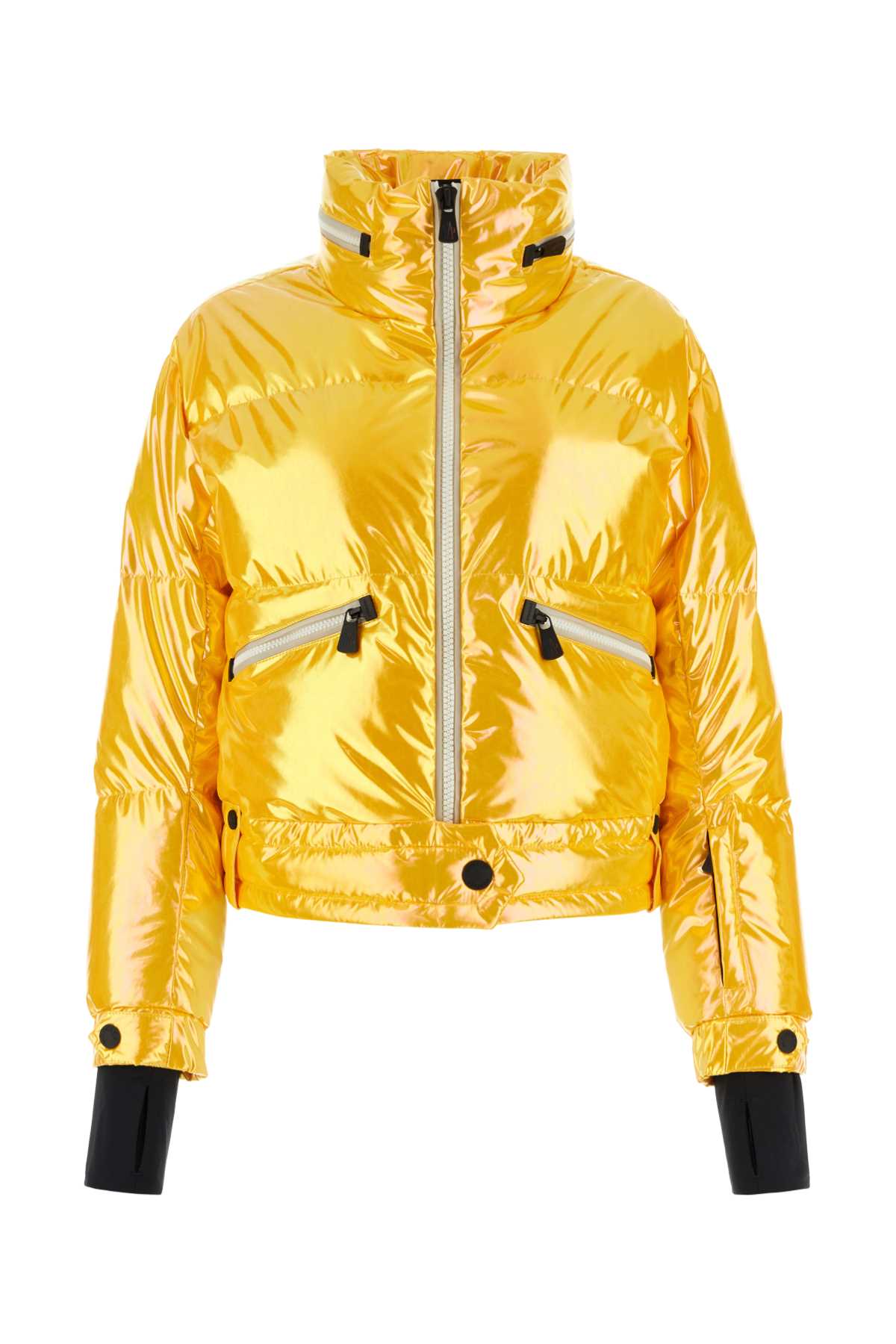 MONCLER GRENOBLE Chic Yellow Down Jacket for Women