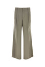 ETRO Army Green Stretch Wool Palazzo Pants - Stylish Comfort for the Modern Man