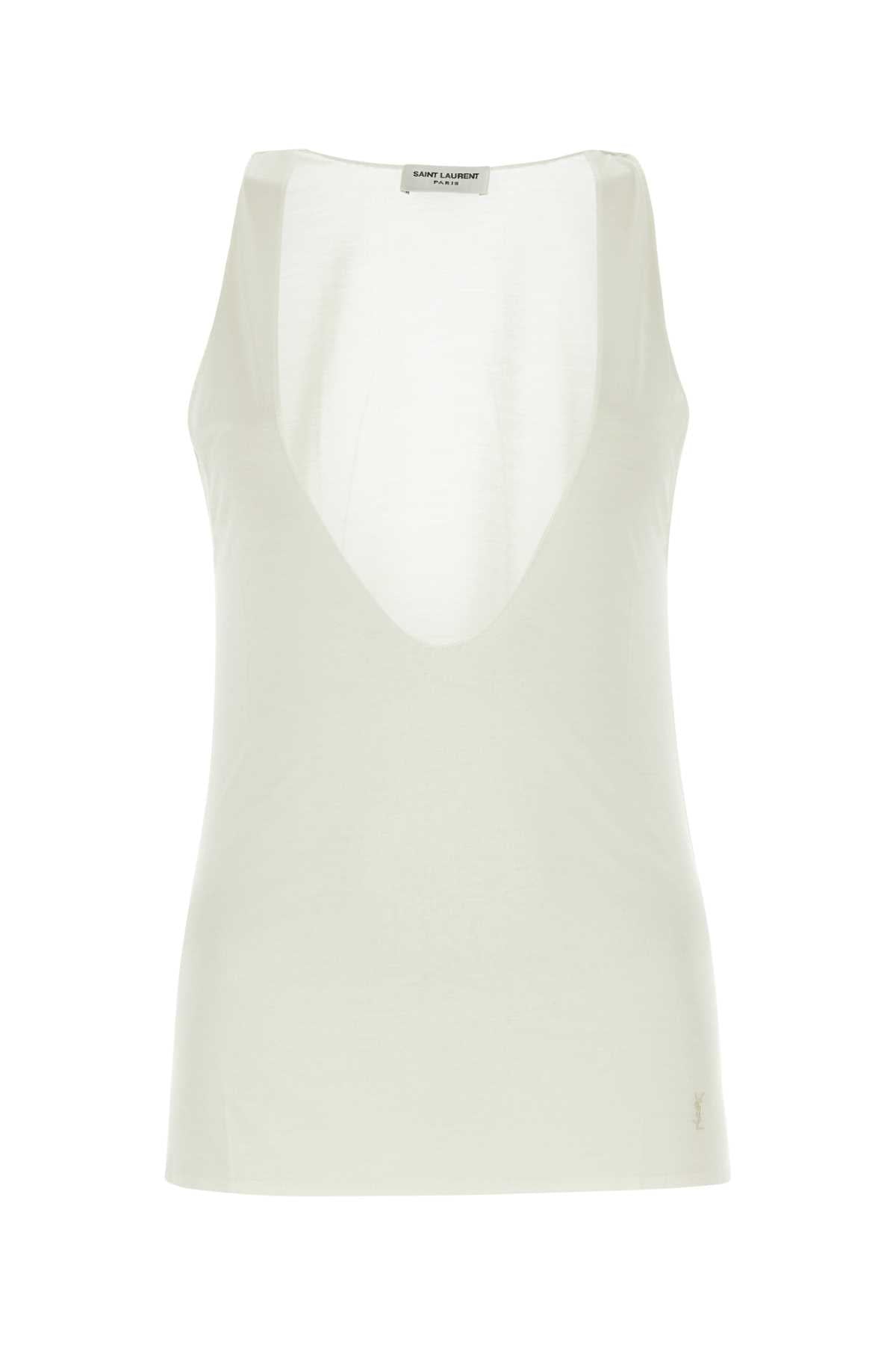 SAINT LAURENT Elegant Silk Tank Top for Women