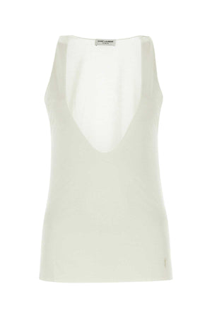 SAINT LAURENT Elegant Silk Tank Top for Women