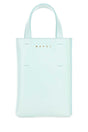 MARNI Mini Light Blue Leather Handbag