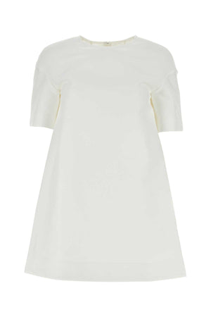 MARNI Chic White Cotton T-Shirt Dress - Size 100