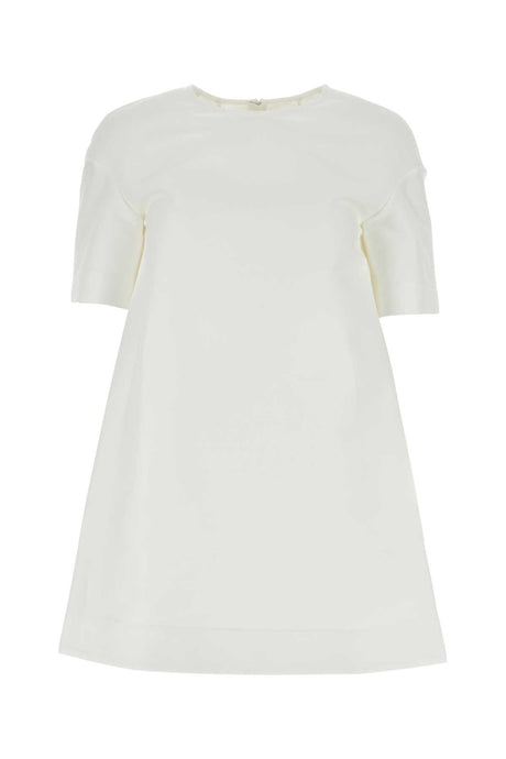 MARNI Chic White Cotton T-Shirt Dress - Size 100