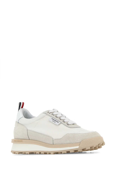 THOM BROWNE Multicolor Nylon and Suede Sneakers for Women