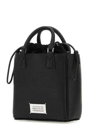 MAISON MARGIELA Mini Black Leather Handbag