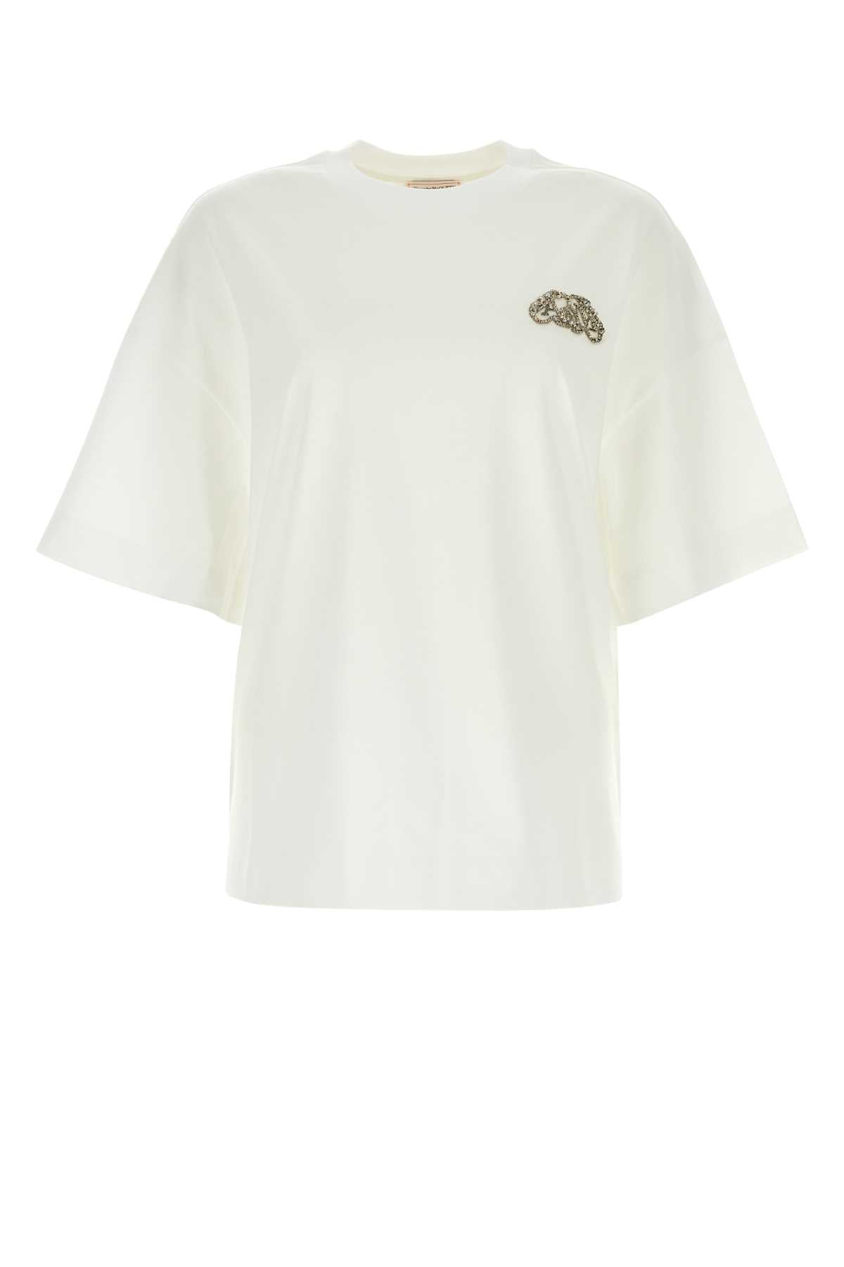 ALEXANDER MCQUEEN Oversized Cotton Tee for Women