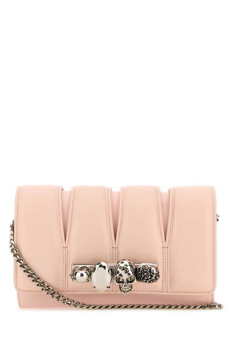 ALEXANDER MCQUEEN Mini Leather The Slash Clutch