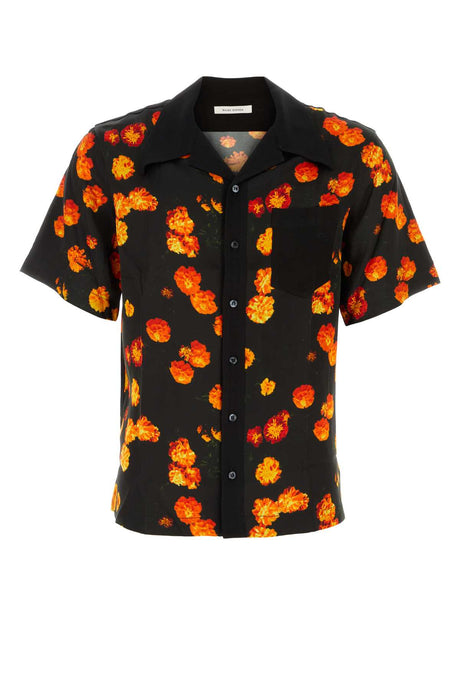 WALES BONNER Printed Satin Shirt for Men - Stylish and Versatile