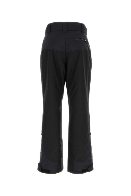 PALM ANGELS Men's Black Polyester Ski Pants