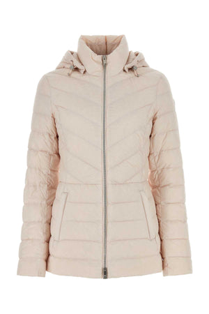 MOOSE KNUCKLES Light Pink Nylon Down Jacket