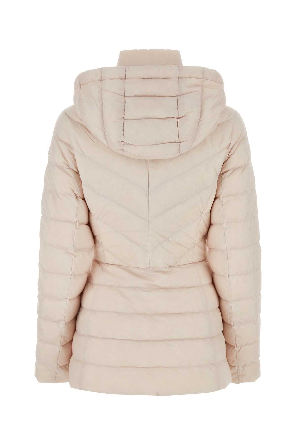 MOOSE KNUCKLES Light Pink Nylon Down Jacket