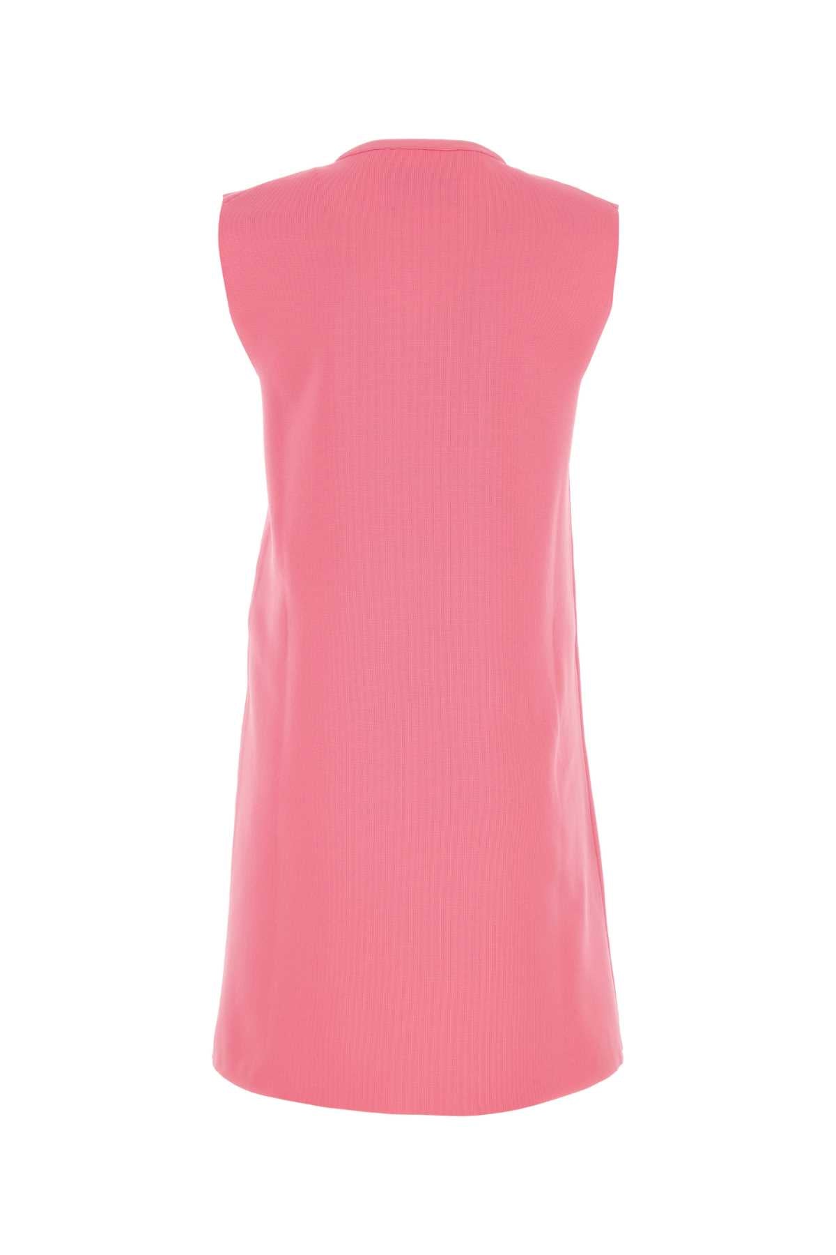 JIL SANDER Vibrant Pink Mini Dress for Women