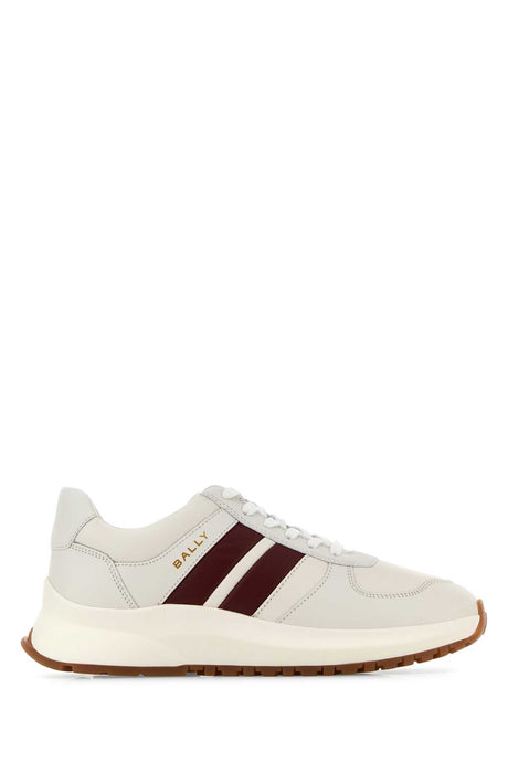 BALLY Classic White Leather Sneakers for Men