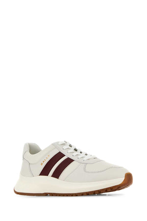 BALLY Classic White Leather Sneakers for Men