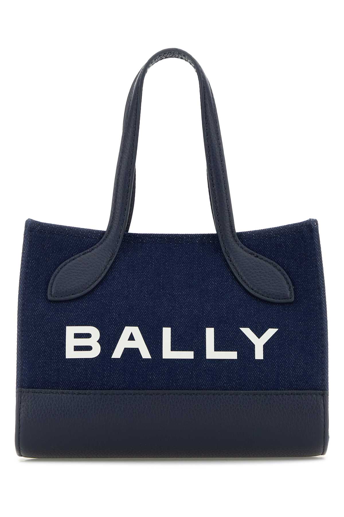 BALLY Mini Denim Keep On Handbag - 22 cm