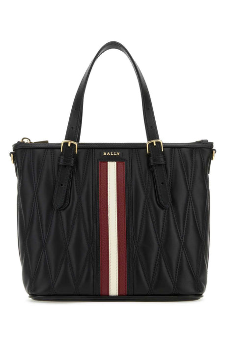 BALLY Mini Black Nappa Leather Crossbody Handbag