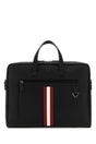 BALLY Leather Mike Briefcase - 39cm x 31cm x 8cm