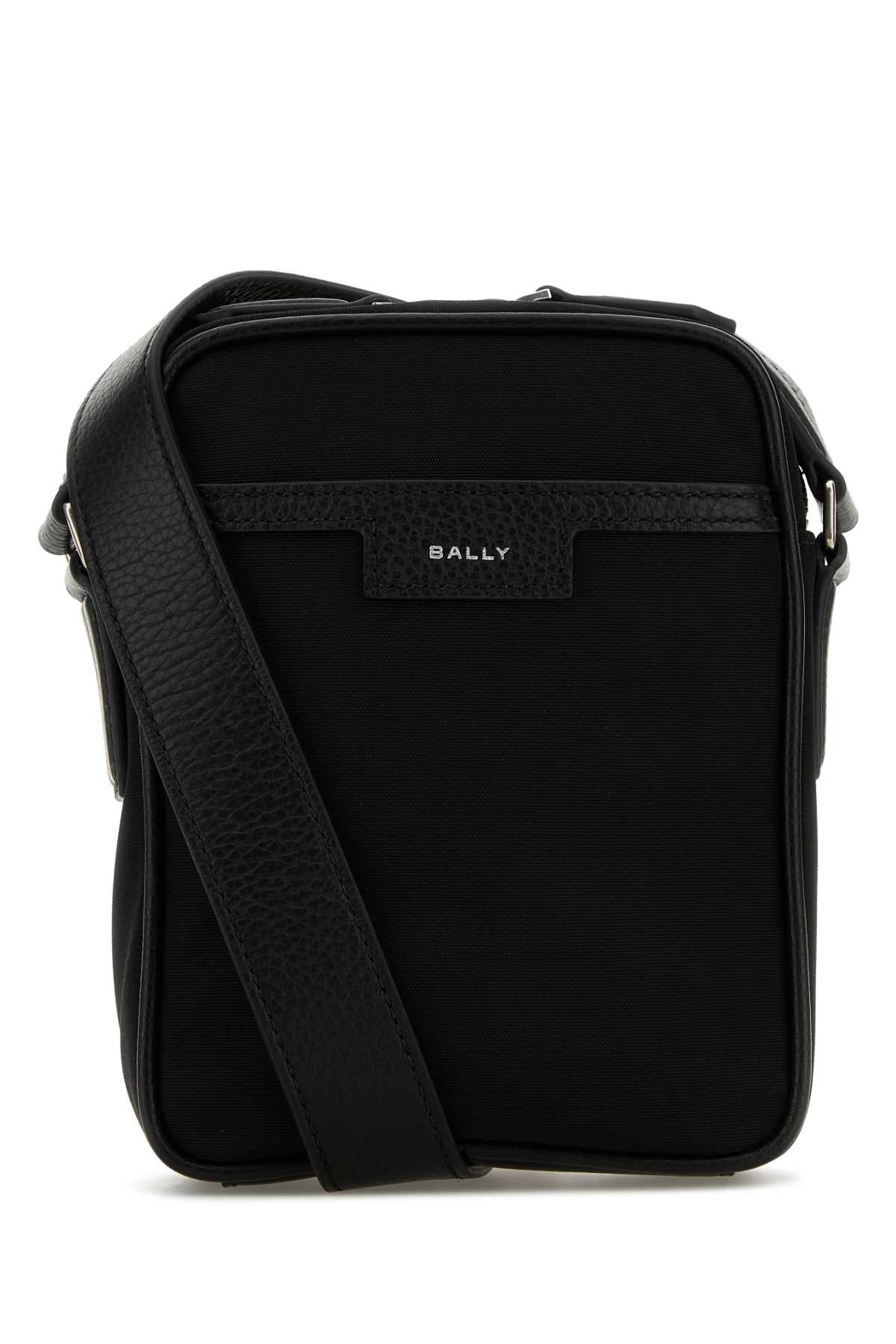 BALLY Mini Black Canvas Crossbody Handbag