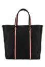 BALLY Black Leather Code Shopping Handbag - 33cm x 34cm x 13cm