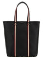 BALLY Black Leather Code Shopping Handbag - 33 cm x 41 cm x 13 cm