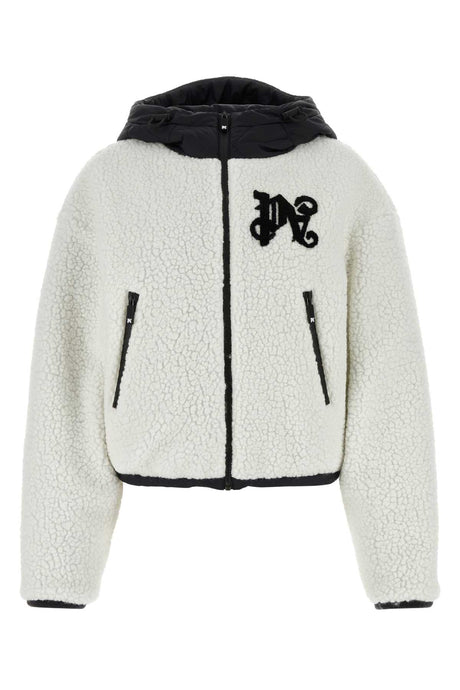 PALM ANGELS Padded Teddy Fabric Jacket for Women