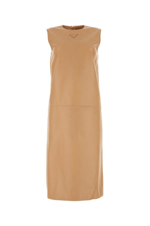 PRADA Chic Mini Nappa Leather Dress