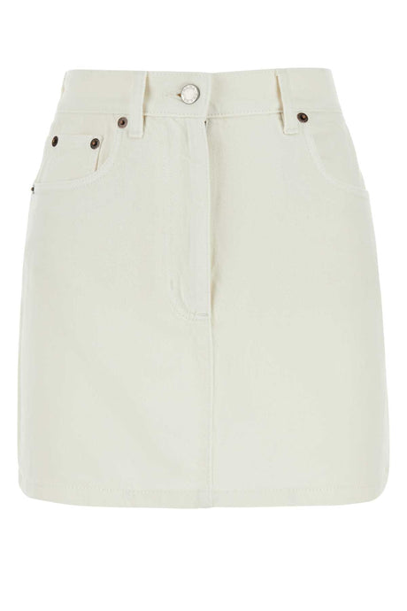 PRADA Chic Mini Denim Skirt for Women