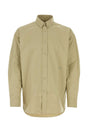 BURBERRY Premium Army Green Oxford Shirt for Men