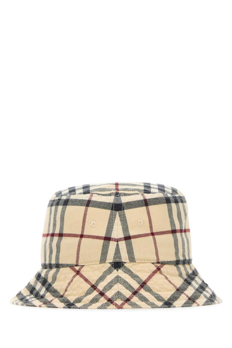 BURBERRY Embroidered Cotton Bucket Hat