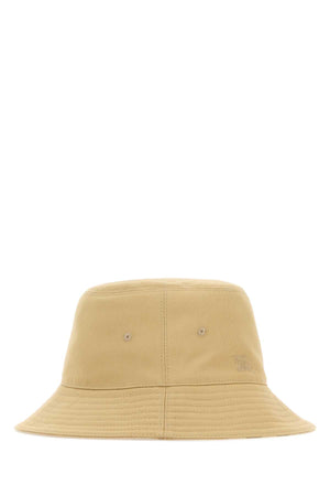 BURBERRY Beige Polyester Blend Bucket Hat for Women