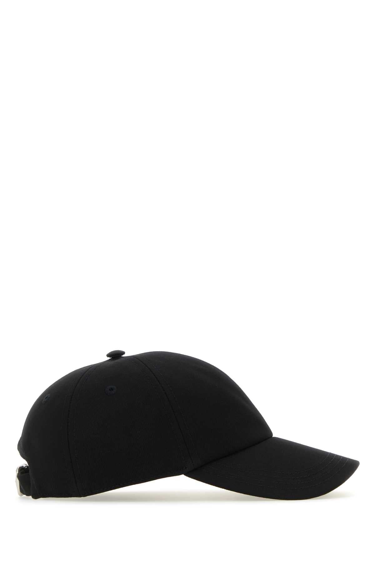 BURBERRY Chic Black Polyester Blend Baseball Cap