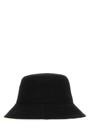 BURBERRY Elegant Black Bucket Hat for Her