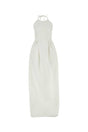 MAX MARA Chic White Denim Dress