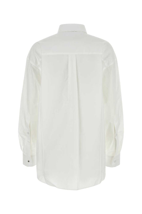 STELLA McCARTNEY Oversized White Poplin Shirt for Women