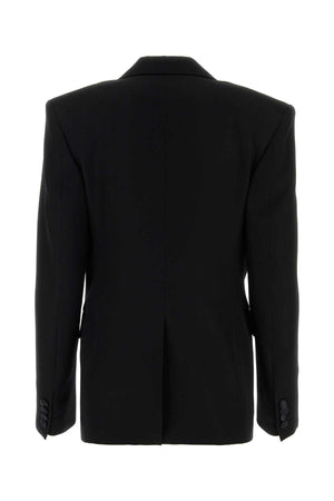 STELLA McCARTNEY Elegant Black Wool Blazer for Women