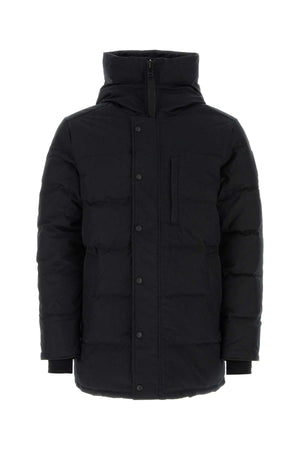 CANADA GOOSE Men's Black Cotton Blend Carson Down Jacket